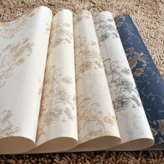 damask design Non-Woven wallpaper